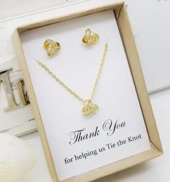 personalize text wedding Bridesmaid maid of honor tie the knot Necklace dangle crystal Necklace earrings set flower girl gifts
personalize text wedding Bridesmaid maid of honor tie the knot Necklace dangle crystal Necklace earrings set flower girl gifts