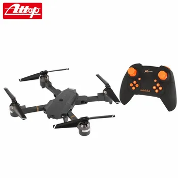 Attop XT-1 2.4G Altitude Hold Mode Foldable Headless 3D Flip Roll One Key Takeoff/Landing Speed Switch RC Quadcopter Drone Model
Attop XT-1 2.4G Altitude Hold Mode Foldable Headless 3D Flip Roll One Key Takeoff/Landing Speed Switch RC Quadcopter Drone Model