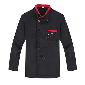 New Classical 3-Cloor Full Sleeve Autumn&Winter Kitchen Chef Jacket Uniforms Cook Clothes Restaurant Food Services Frock Coats
New Classical 3-Cloor Full Sleeve Autumn&Winter Kitchen Chef Jacket Uniforms Cook Clothes Restaurant Food Services Frock Coats