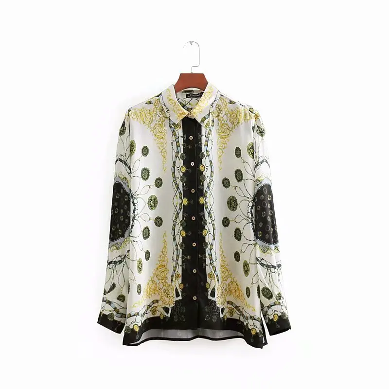 new women casual vintage court printing loose Blouse shirt women retro autumn Feminina Blusas long sleeve brand chic tops LS2604
new women casual vintage court printing loose Blouse shirt women retro autumn Feminina Blusas long sleeve brand chic tops LS2604