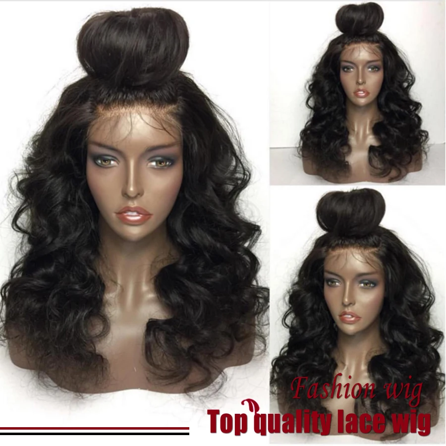 180% Density Natural BodyWave Wig With Baby Hair Black Heat Resistant Hair Wig Synthetic Lace Front Wig Perruque Women Pelucas 180% Density Natural BodyWave Wig With Baby Hair Black Heat Resistant Hair Wig Synthetic Lace Front Wig Perruque Women Pelucas<br><br>Aliexpress
