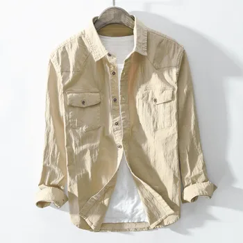 MFERLIER Autumn shirt men Shoulder 44.5-50cm casual Long sleeve men shirts 3 colors
MFERLIER Autumn shirt men Shoulder 44.5-50cm casual Long sleeve men shirts 3 colors