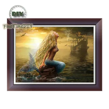 FineTime Diy Diamond Embroidered Mermaid Diamond Painting partial 5d Resin Round Diamond Mosaic Icon Embroidery Painting Sea
FineTime Diy Diamond Embroidered Mermaid Diamond Painting partial 5d Resin Round Diamond Mosaic Icon Embroidery Painting Sea