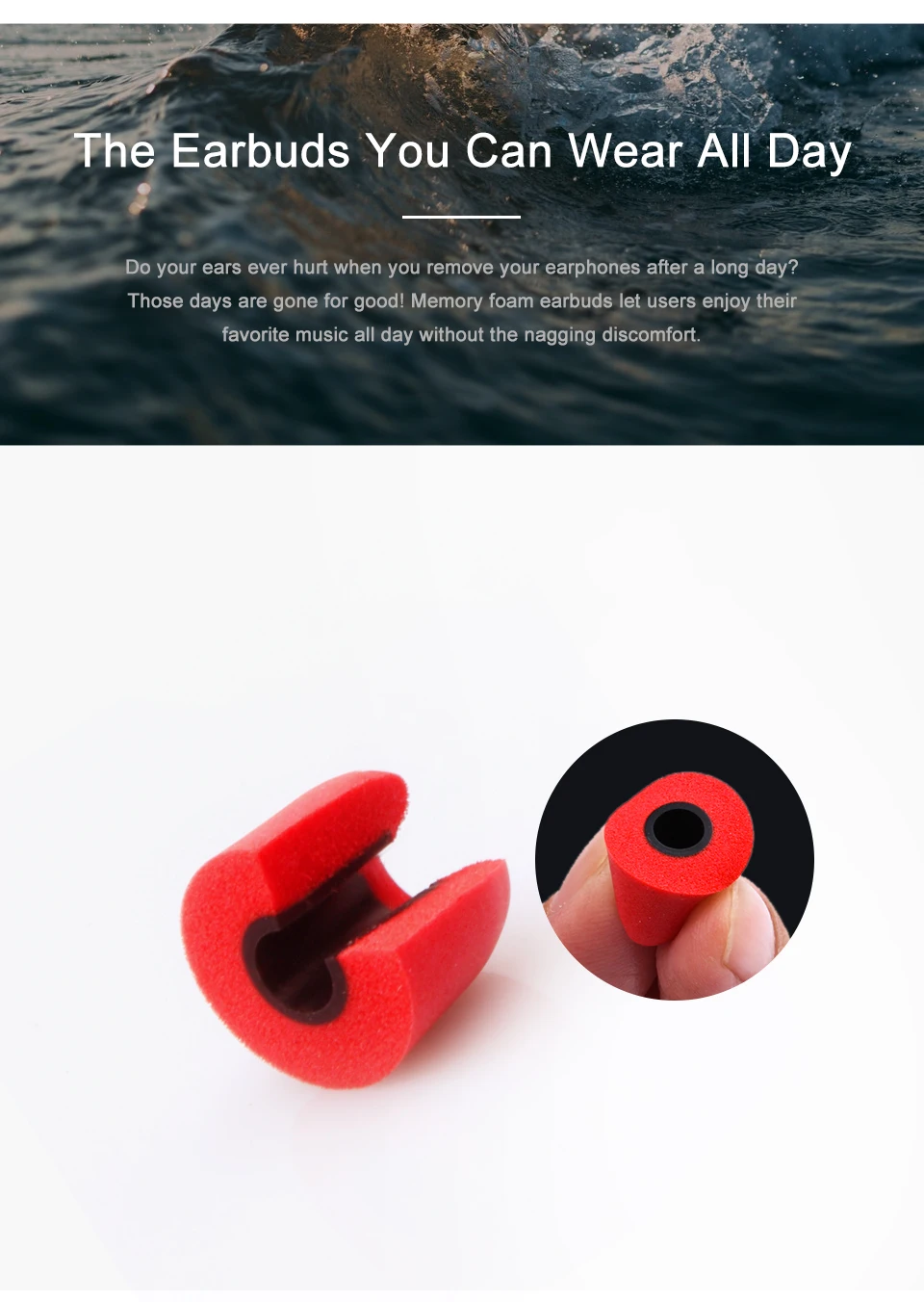 TRN_3_Pairs_(6pcs)_S_M_L_4.5mm_T400_Noise_Isolating_Memory_Foam_Ear_Tips_Ear_Foam_Eartips_For_In_Ear_Earphone_Earbud_Headset_With_Retail_Package (5)