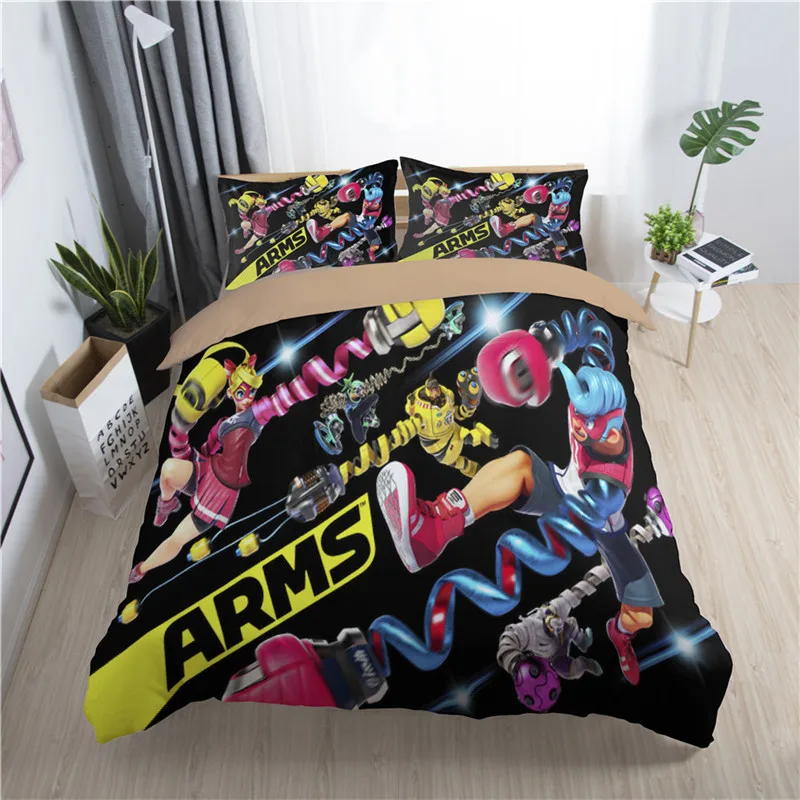 3D The Legend of Zelda Princess Link Kids Duvet Cover Set Quilt Cover Pillowcase