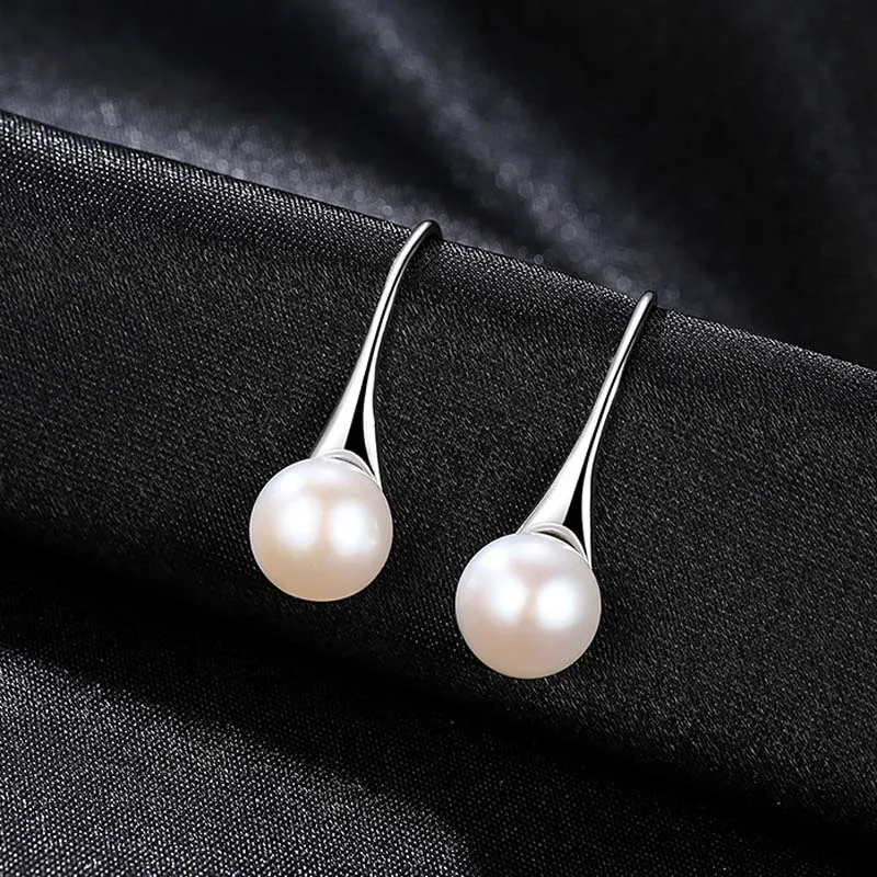 New styles Charm freshwater 8mm pearl Earring S925 sterling silver Earrings women drop earrings fashion jewelry Free shipping
New styles Charm freshwater 8mm pearl Earring S925 sterling silver Earrings women drop earrings fashion jewelry Free shipping