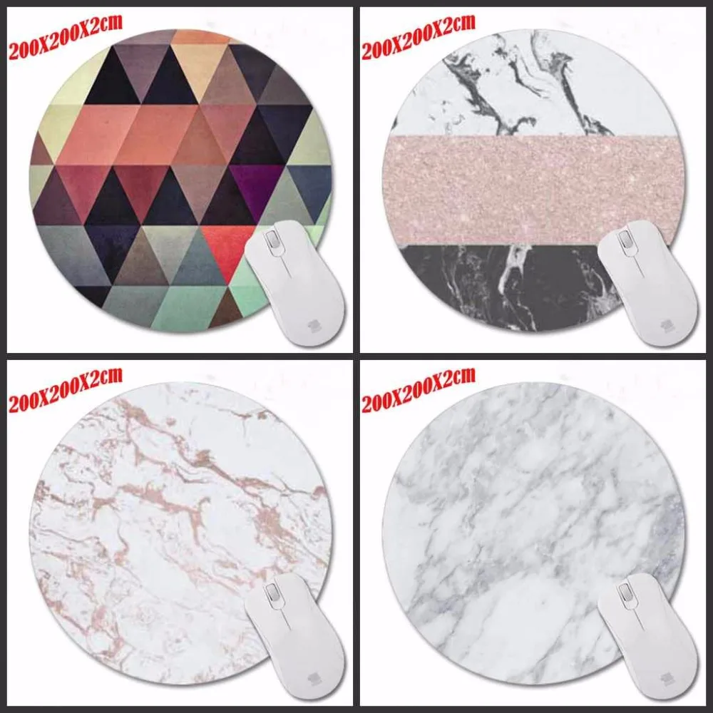 New Design Modern Faux Gold Glitter Marble Unique Desktop Pad Mousepads Computer Animation Round Mouse Mat Round Mice Pad
New Design Modern Faux Gold Glitter Marble Unique Desktop Pad Mousepads Computer Animation Round Mouse Mat Round Mice Pad