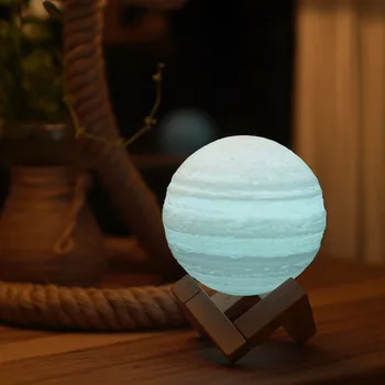 3D Print Jupiter LED night light desk table lamp Bulb Color change RC Control baby sleep lamp Kid Christmas gift Decor
3D Print Jupiter LED night light desk table lamp Bulb Color change RC Control baby sleep lamp Kid Christmas gift Decor