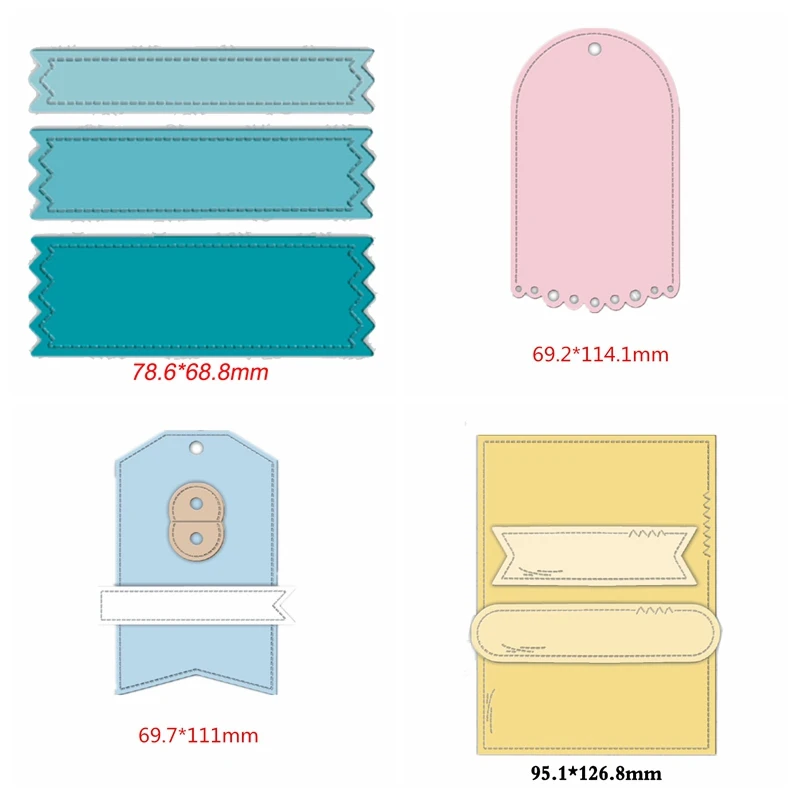 Dialog Strip Label Tag Cutting Dies Stencil Card Album Making Template Scrapbooking Decorative Handicraft Embossing Die Cut
Dialog Strip Label Tag Cutting Dies Stencil Card Album Making Template Scrapbooking Decorative Handicraft Embossing Die Cut