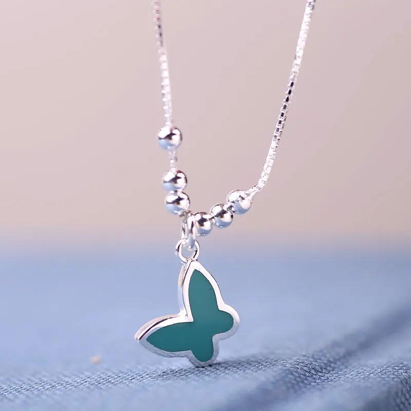 Aiersen Brand Women Anklet S925 Enamel Butterfly Leg Bracelet Fashion Silver Anklets Simple Cavigliera Argento 925 Fine Jewelry
Aiersen Brand Women Anklet S925 Enamel Butterfly Leg Bracelet Fashion Silver Anklets Simple Cavigliera Argento 925 Fine Jewelry