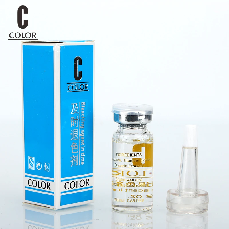 1Pcs Bleaching Agent In Time Liquid For Modify Permanent Makeup Errors &Tattoo Errors Erase On The Spot Pigment Removal 15ml
1Pcs Bleaching Agent In Time Liquid For Modify Permanent Makeup Errors &Tattoo Errors Erase On The Spot Pigment Removal 15ml