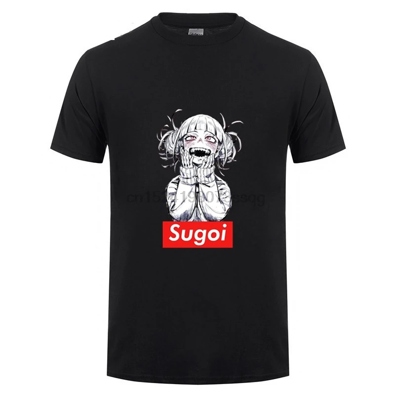 Latest Design Japan style anime Sugoi himiko Men's Funny T-shirt Boku No Hero Academia T shirt men manga tshirt cartoon Tee
Latest Design Japan style anime Sugoi himiko Men's Funny T-shirt Boku No Hero Academia T shirt men manga tshirt cartoon Tee
