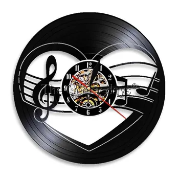 1Piece Music Notes Vinyl Record Wall Clock Vintage Rock n Roll Home Decor Handmade Gift For Music Lover
1Piece Music Notes Vinyl Record Wall Clock Vintage Rock n Roll Home Decor Handmade Gift For Music Lover