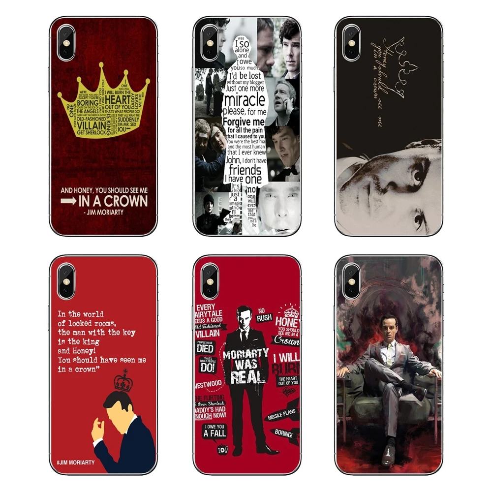 Transparent Soft Case Jim Moriarty Sherlock Holmes Quotes Poster For iPod Touch iPhone 4 4S 5 5S 5C SE 6 6S 7 8 X XR XS Plus MAX
Transparent Soft Case Jim Moriarty Sherlock Holmes Quotes Poster For iPod Touch iPhone 4 4S 5 5S 5C SE 6 6S 7 8 X XR XS Plus MAX