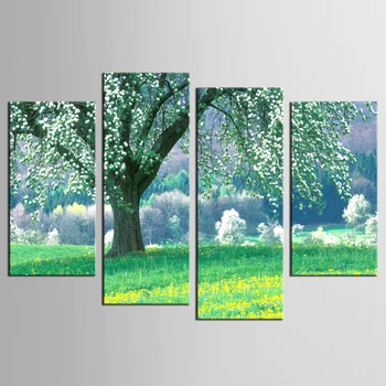 Art Printing Photo Flower tree 4 Pieces Canvas Painting Custom Canvas Print On Canvas Printing Wall Pictures Home Decoration
Art Printing Photo Flower tree 4 Pieces Canvas Painting Custom Canvas Print On Canvas Printing Wall Pictures Home Decoration
