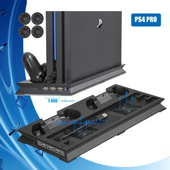 PS4 PRO Vertical Stand Dual Controller Charger Charging Dock Station Cooling Fan PS 4 Accessories for Sony Playstation 4 Pro
PS4 PRO Vertical Stand Dual Controller Charger Charging Dock Station Cooling Fan PS 4 Accessories for Sony Playstation 4 Pro