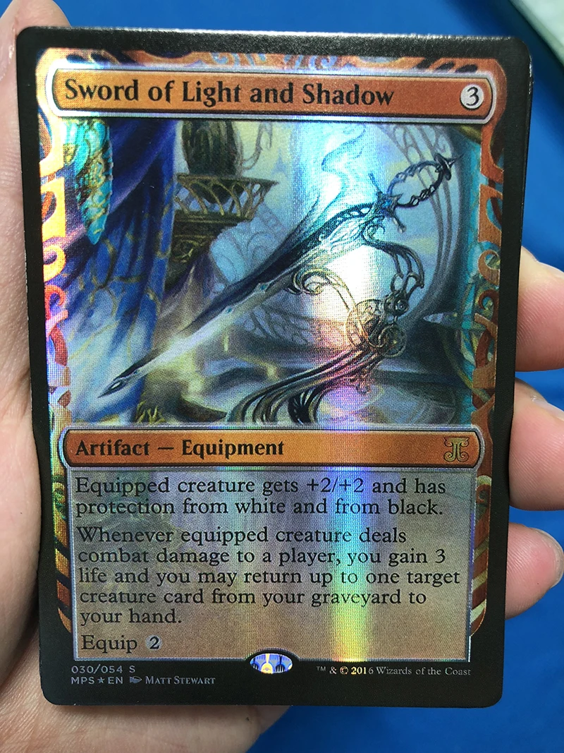 Sword of Light and Shadow Kaladesh Inventions Foil magician ProxyKing 8.0 VIP the proxy cards to gathering every single mg card.
Sword of Light and Shadow Kaladesh Inventions Foil magician ProxyKing 8.0 VIP the proxy cards to gathering every single mg card.
