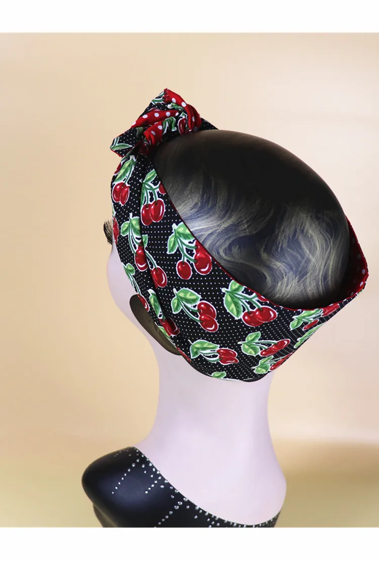 handmade women vintage 50s rockabilly pinup cherry and polka dot headband hairband hair scarf retro head accessories tie bandana
handmade women vintage 50s rockabilly pinup cherry and polka dot headband hairband hair scarf retro head accessories tie bandana