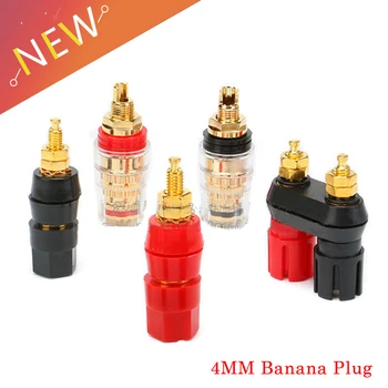 1Pcs Banana plugs Terminals Red Black Connector Amplifier Terminal Binding Post Banana Speaker Plug Jack
1Pcs Banana plugs Terminals Red Black Connector Amplifier Terminal Binding Post Banana Speaker Plug Jack