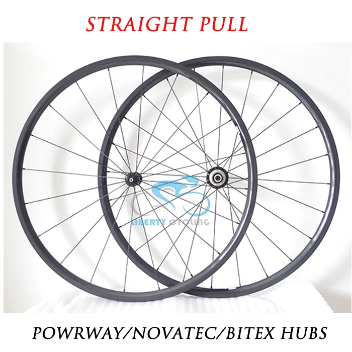 DEERACE 1307g Super Light Straight Pull 24mm Carbon Road Clincher Tubeless Bike Wheels, Bitex BX305, Novatec AS511SB/FS522SB
DEERACE 1307g Super Light Straight Pull 24mm Carbon Road Clincher Tubeless Bike Wheels, Bitex BX305, Novatec AS511SB/FS522SB
