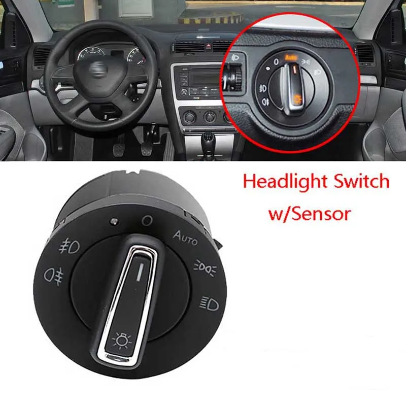 AUTO Head/Foglights Controller Switch Light Sensor Module For Skoda Octavia 2007-2018
AUTO Head/Foglights Controller Switch Light Sensor Module For Skoda Octavia 2007-2018