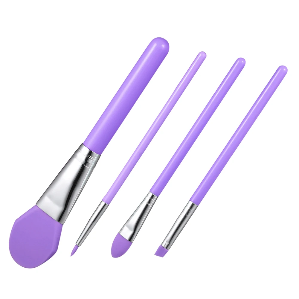 4Pcs Makeup Brush Kit Silicone Makeup Foundation Facial Mask Brush Eyeshadow Eyebrow Brush Cosmetic Tool Set Optional Color
4Pcs Makeup Brush Kit Silicone Makeup Foundation Facial Mask Brush Eyeshadow Eyebrow Brush Cosmetic Tool Set Optional Color