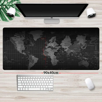 Large XL World Map Gaming Mouse Pad Locking Edge Computer Non-Skid Speed Gamer Big MousPad Rubber Notebook Keyboard Desk Mat
Large XL World Map Gaming Mouse Pad Locking Edge Computer Non-Skid Speed Gamer Big MousPad Rubber Notebook Keyboard Desk Mat