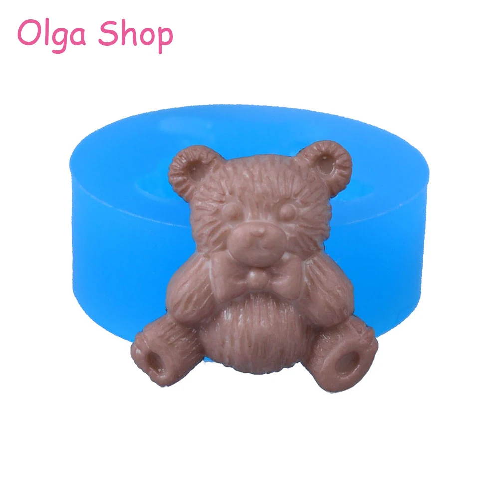 DYL416 20mm Cute Bear Flexible Silicone Mold - Animal Mold Dessert Cupcake Topper, Fondant, Gum Paste, Jewelry, Resin, Oven Safe
DYL416 20mm Cute Bear Flexible Silicone Mold - Animal Mold Dessert Cupcake Topper, Fondant, Gum Paste, Jewelry, Resin, Oven Safe
