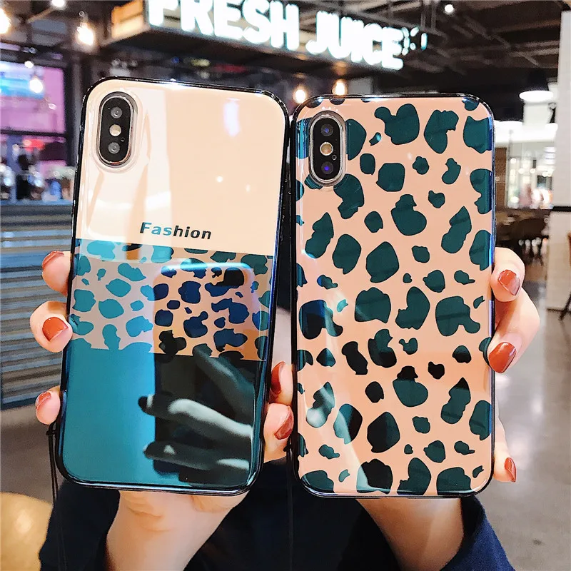 Fashion Glossy Bling Leopard Soft Case For iPhone X 7 6 6s 8 plus Coque Cover For iPhone XR XS Max XS case 6.1" 6.5 inch
Fashion Glossy Bling Leopard Soft Case For iPhone X 7 6 6s 8 plus Coque Cover For iPhone XR XS Max XS case 6.1" 6.5 inch