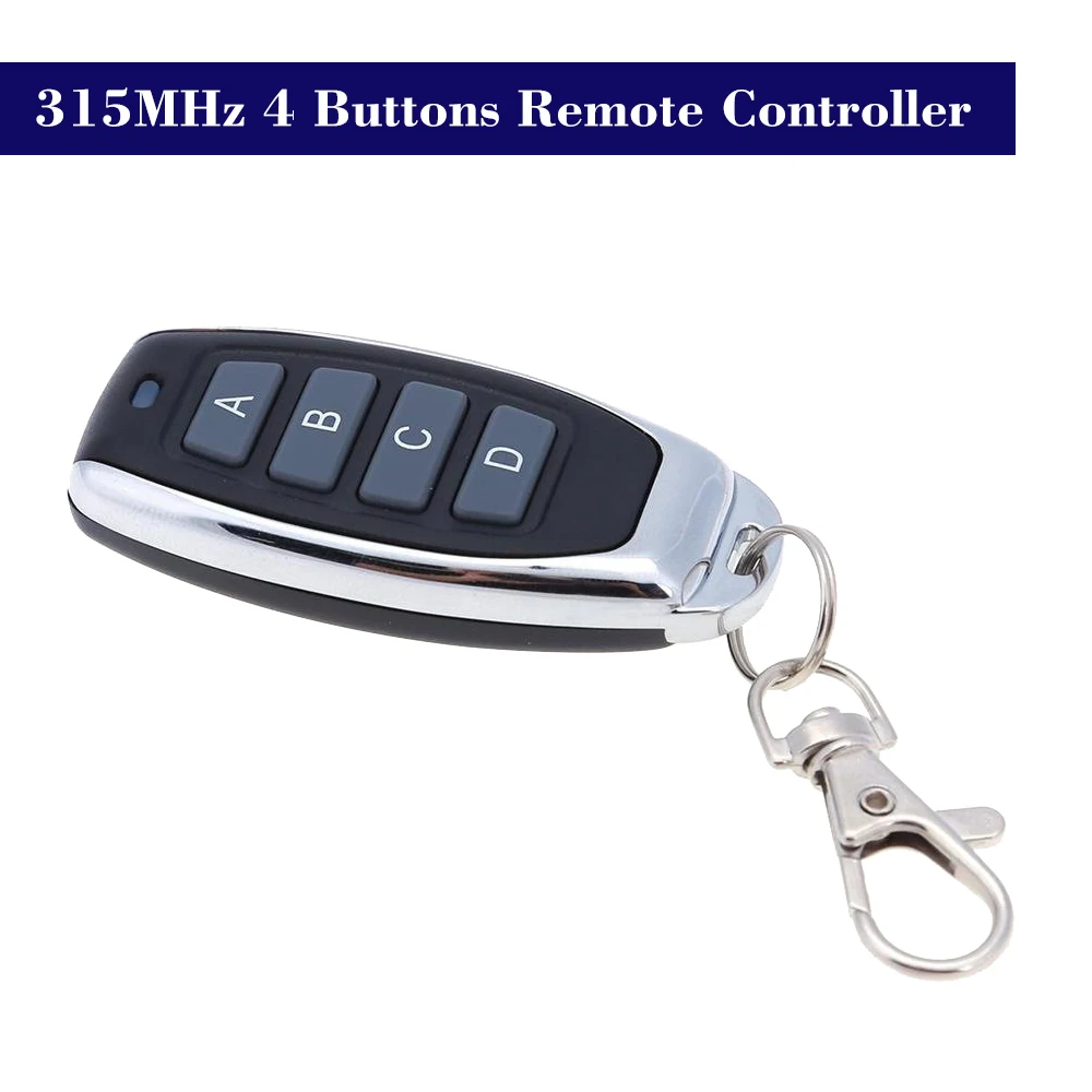 wholesale 315MHz 4 Buttons Auto Remote Control Cloning Gate for Garage Door Remote Control Portable Duplicator Key Fashion
wholesale 315MHz 4 Buttons Auto Remote Control Cloning Gate for Garage Door Remote Control Portable Duplicator Key Fashion