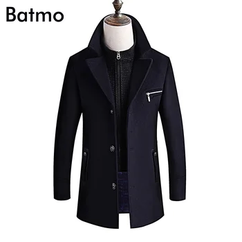 BATMO 2019 new arrival winter high quality wool thicked trench coat men,men's navy wool jackets ,plus-size M-6XL,8863
BATMO 2019 new arrival winter high quality wool thicked trench coat men,men's navy wool jackets ,plus-size M-6XL,8863