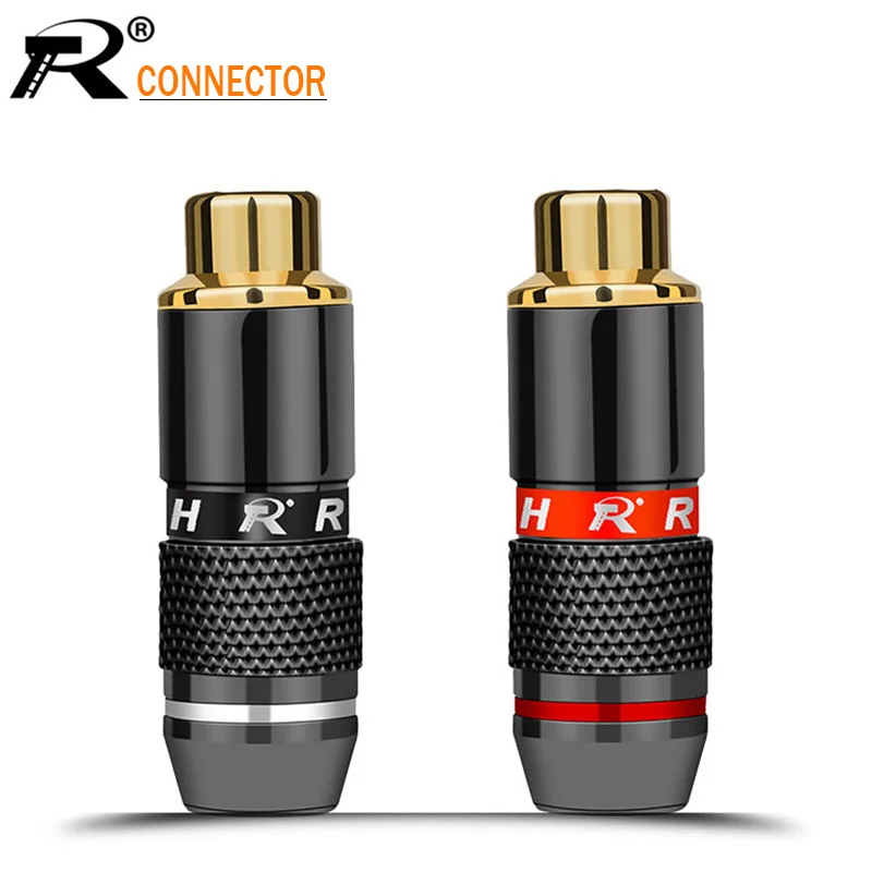 2Pcs/1Pair High Quality RCA Connector Gold plated RCA Plug Jack Socket audio adapter black&red in 1pair speaker plug
2Pcs/1Pair High Quality RCA Connector Gold plated RCA Plug Jack Socket audio adapter black&red in 1pair speaker plug