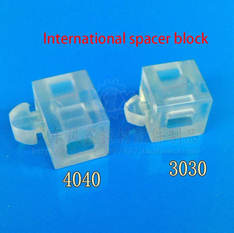 100pcs Interval Connecting Block 3030/4040 National Standard Aluminum Profile PMMA Installation Block Separator Rubber Particl
100pcs Interval Connecting Block 3030/4040 National Standard Aluminum Profile PMMA Installation Block Separator Rubber Particl