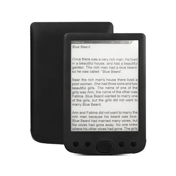 6 Inch e-Book Reader E-Ink Screen 800*600 Resolution Glare-free with USB Cable PU Cover Built-in 8GB Memory Storage E-reader
6 Inch e-Book Reader E-Ink Screen 800*600 Resolution Glare-free with USB Cable PU Cover Built-in 8GB Memory Storage E-reader