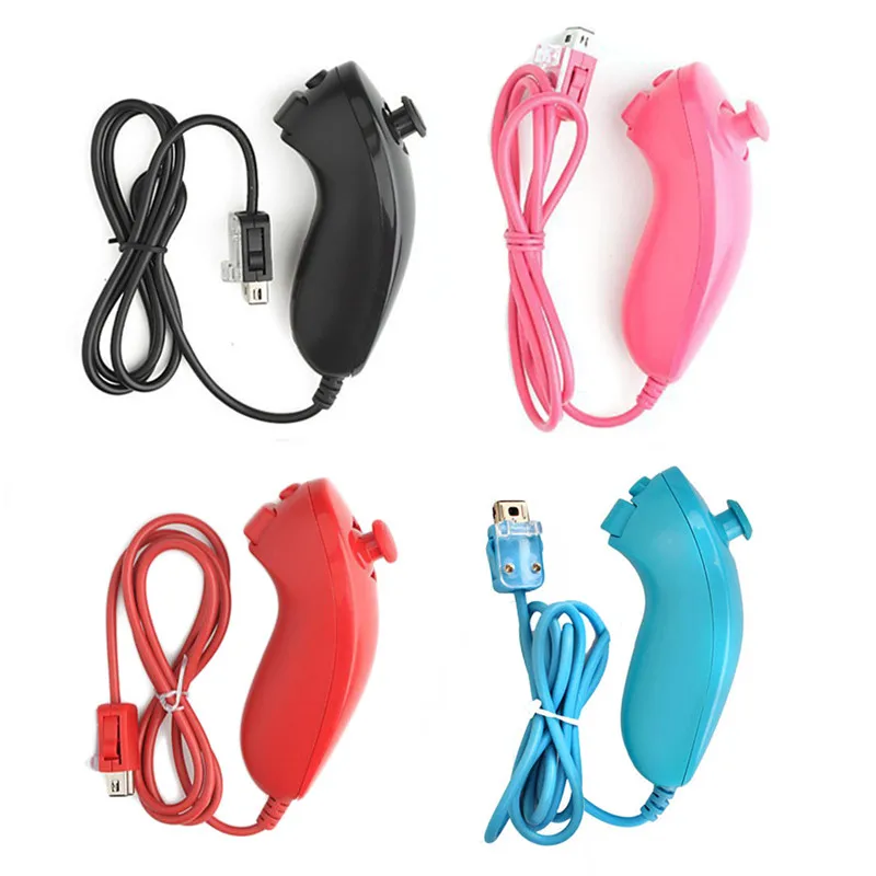 2019 5 Colors Game controller for nunchuk nunchuck controller remote for Nintendo for Wii Silicone Case
2019 5 Colors Game controller for nunchuk nunchuck controller remote for Nintendo for Wii Silicone Case