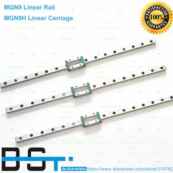 3D printer parts cnc Kossel Mini 9mm MR9 Miniature Linear Rail MGN9 Linear guideway + MGN9H Linear blocks carriage for
3D printer parts cnc Kossel Mini 9mm MR9 Miniature Linear Rail MGN9 Linear guideway + MGN9H Linear blocks carriage for