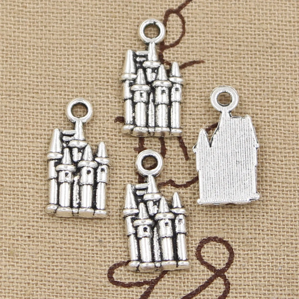 20pcs Charms castle chapel cathedral 19x10mm Antique Silver Bronze Pendants DIY Crafts Making Finding Handmade Tibetan Jewelry
20pcs Charms castle chapel cathedral 19x10mm Antique Silver Bronze Pendants DIY Crafts Making Finding Handmade Tibetan Jewelry