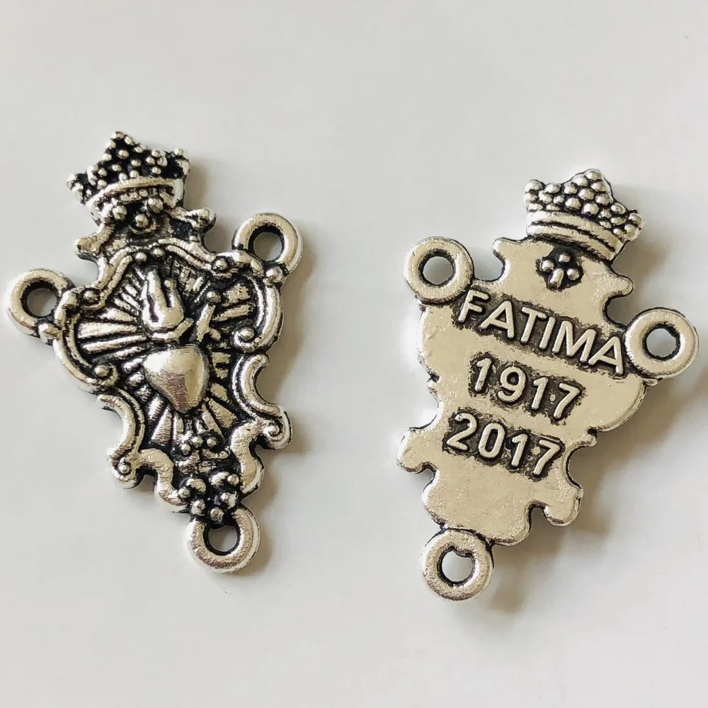 100pcs/lot free shipping metal fatima rosary centerpiece 12x20mm rosary centerpieces
100pcs/lot free shipping metal fatima rosary centerpiece 12x20mm rosary centerpieces