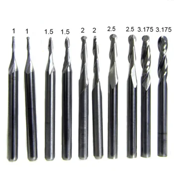 10Pcs Tapered Ball End Mill Wear Resistant 3.175mm Shank 10pcs Nose Router Practical
10Pcs Tapered Ball End Mill Wear Resistant 3.175mm Shank 10pcs Nose Router Practical