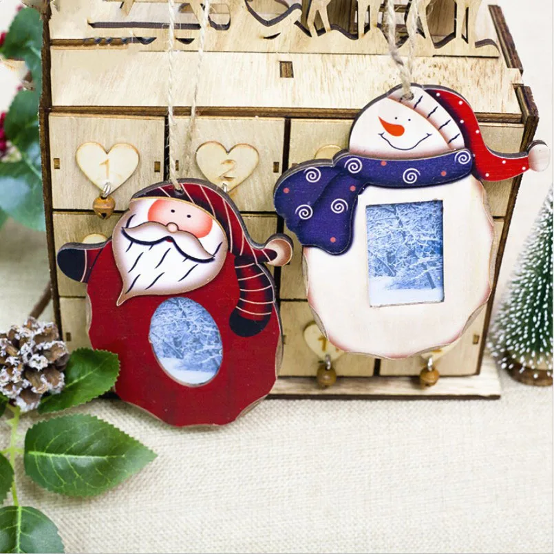 New 2PCS Christmas Pendant Drop Ornaments Wooden Christmas Ornaments Christmas Tree Decorations Santa Claus Snowman Navidad 2018
New 2PCS Christmas Pendant Drop Ornaments Wooden Christmas Ornaments Christmas Tree Decorations Santa Claus Snowman Navidad 2018