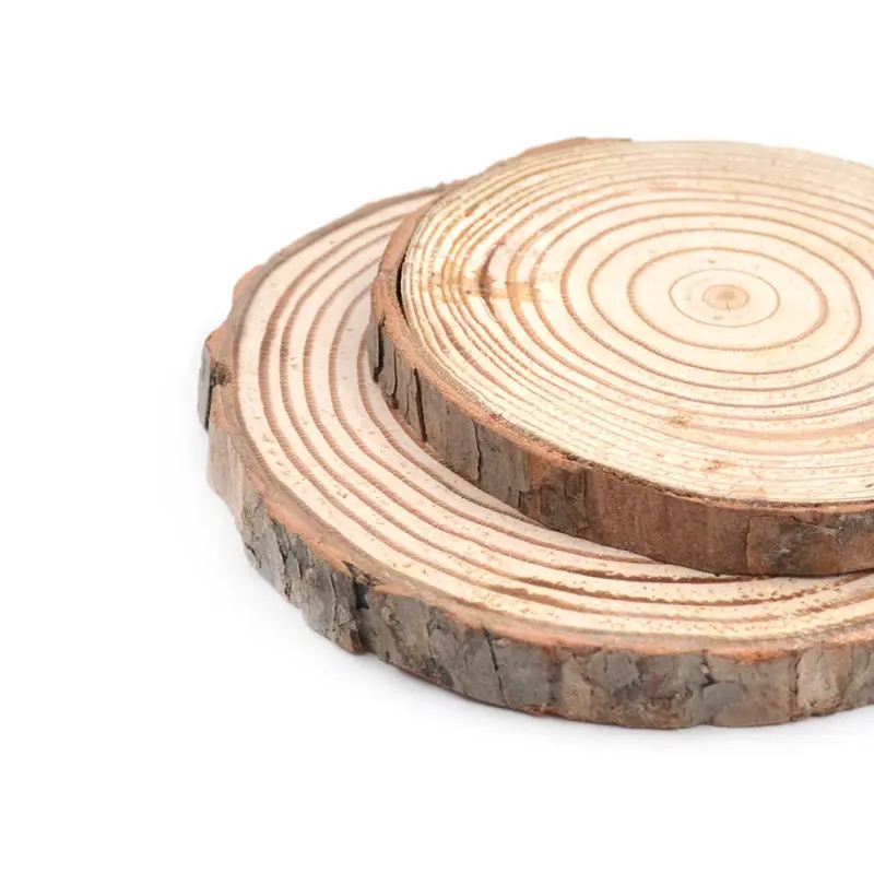 Molon Labe Drink Coaster Set ~ Rustic Wood Log Coasters ~ Personalized Wood Slice Coaster ~ Farmhouse Decor ~ Country Home Tree Log Coasters