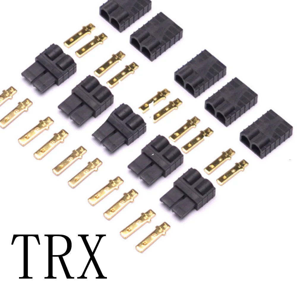 5 Pairs  Plugs Lipo/NiMh Brushless ESC Battery Connector Fit for Traxxas