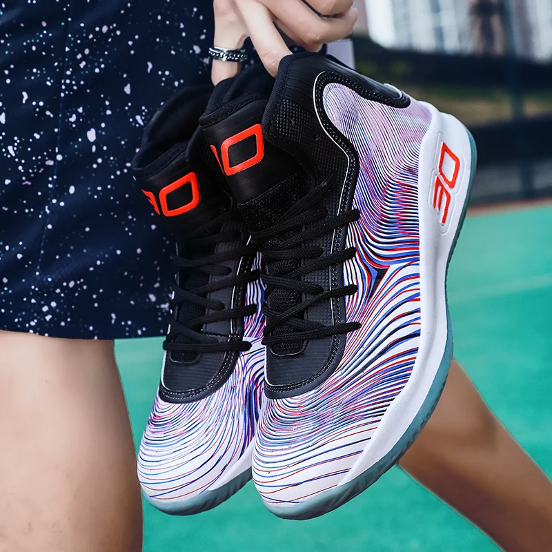 Professional Basketball Shoes Men Sneakers 5 x ROKIT Shockproof All White Young Boy Star Trainers Max Size European 44
Professional Basketball Shoes Men Sneakers 5 x ROKIT Shockproof All White Young Boy Star Trainers Max Size European 44