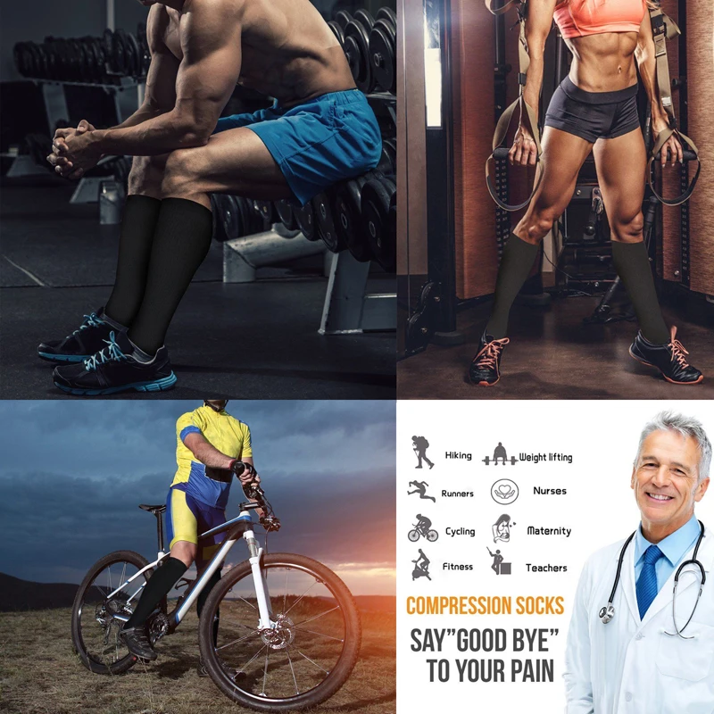 Knee High Compression Stockings 4