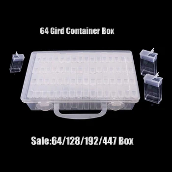 1set/64 Grid Container Box for DIY Diamant Embroidery Mosaic Tools Wholesale Diamond Painting Accessories
1set/64 Grid Container Box for DIY Diamant Embroidery Mosaic Tools Wholesale Diamond Painting Accessories