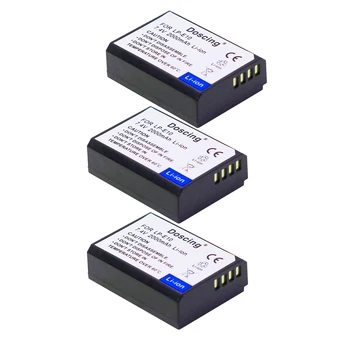 Doscing 3Pcs 2000mAh 7.4V LP-E10 LP E10 LPE10 Camera Battery for Canon EOS Rebel T3 T5 T6 Kiss X50 X70 EOS 1100D 1200D 1300D
Doscing 3Pcs 2000mAh 7.4V LP-E10 LP E10 LPE10 Camera Battery for Canon EOS Rebel T3 T5 T6 Kiss X50 X70 EOS 1100D 1200D 1300D