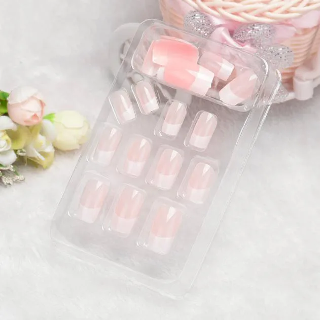 24pc Full Nail French Tips Natural Finger False Fake Art Cover Manicure Short False Nails Tips
24pc Full Nail French Tips Natural Finger False Fake Art Cover Manicure Short False Nails Tips