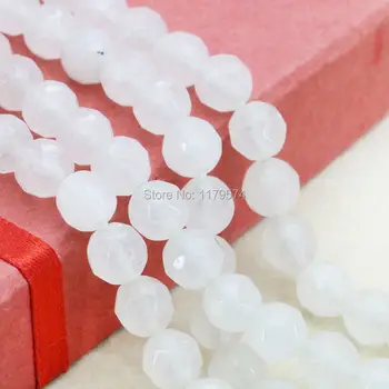 Elegant White Emerald Jasper loose beads Round Jade Howlite DIY Faceted Stones 15inch Jewelry making 15inch wholesale 8mm
Elegant White Emerald Jasper loose beads Round Jade Howlite DIY Faceted Stones 15inch Jewelry making 15inch wholesale 8mm