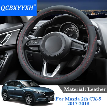 QCBXYYXH Car Styling For Mazda 2th CX-5 M3 M6 Atenza 2018 Steering Wheel Covers Leather steering-wheel Cover Interior accessory
QCBXYYXH Car Styling For Mazda 2th CX-5 M3 M6 Atenza 2018 Steering Wheel Covers Leather steering-wheel Cover Interior accessory