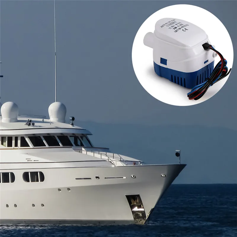 Automatic Bilge Pump 12V Submersible Bilge Water Pump with Switch for Auto Boat HVR88
Automatic Bilge Pump 12V Submersible Bilge Water Pump with Switch for Auto Boat HVR88